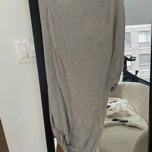All Saints Asymmetrical Grey Skirt  Size 2 - Picture 2 of 4